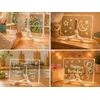 Dėlionė Jokomisiada Illuminated LED Drawing and Painting Board with 7 Markers and Stand ZA6326