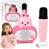 Jokomisiada Interactive Bluetooth Karaoke Microphone Speaker Bunny Music IN0193