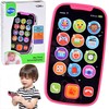 Jokomisiada Interactive Kids Phone Toy – Hola Educational Baby Išmanusis telefonas with Music and Light Effects ZA5670