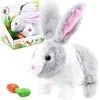 Jokomisiada Interaktyvus gyvūnų traškus Hopping Bunny + morka ZA2685