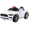 Akumuliatorinis sportinis kabrioletas vaikams Jokomisiada Mustang PA0169 | spalva: balta