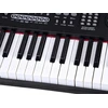 Jokomisiada Keyboard 61 Keys Backlit Stand Microphone Educational Organ IN0187