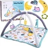 Jokomisiada Large Educational Baby Play Mat + Soft Bolster Pillow + Toys ZA5824