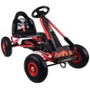 Jokomisiada Large pedal go-kart with adjustable seat and inflatable wheels SP0839