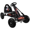 Jokomisiada Large pedal go-kart with adjustable seat and inflatable wheels SP0839