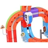 Jokomisiada MAGNETIC BLOCKS Magnetic track for trains - 135pcs DIY train ZA6330