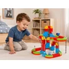 Jokomisiada MAGNETIC BLOCKS Magnetic track for trains - 178pcs DIY train ZA6331