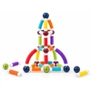 Jokomisiada Magnetic blocks TUBES - flexible construction set 226pcs ZA6547