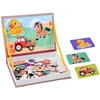 Dėlionė Jokomisiada Magnetic board book Farm 41 Pieces Educational puzzle ZA6413