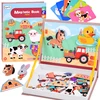 Dėlionė Jokomisiada Magnetic board book Farm 41 Pieces Educational puzzle ZA6413