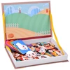 Dėlionė Jokomisiada Magnetic board book Farm 41 Pieces Educational puzzle ZA6413