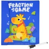 Jokomisiada Magnetic Fraction Learning Set Maths for Kids Fractions ZA6609