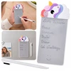 Jokomisiada Magnetic Unicorn Šaldytuvas Notepad Reusable Writing Board with Stylus ZA6460