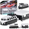 Jokomisiada Maisto licensed car Volkswagen VAN Samba trailer 1:64 1:64 ZA5959