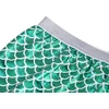Jokomisiada Mermaid Costume for Girls with Top and Shimmering Fish-Scale Skirt ZA6382