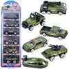 Jokomisiada Metal cars, set WOJSKO 6 pcs, ZA3505