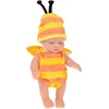 Jokomisiada Mini Baby Doll Bee 11 cm Movable Arms, Legs and Head ZA6454