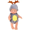 Jokomisiada Mini Baby Doll Reindeer 11 cm Movable Arms, Legs and Head ZA6454
