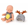 Jokomisiada Mini Baby Doll Reindeer 11 cm Movable Arms, Legs and Head ZA6454