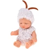 Jokomisiada Mini Baby Doll Sheep 11 cm Movable Arms, Legs and Head ZA6454