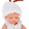 Jokomisiada Mini Baby Doll Sheep 11 cm Movable Arms, Legs and Head ZA6454