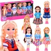 Jokomisiada Mini LALECZKI do domku Rinkinys 6 laleczek mała lalka księżniczki 14cm ZA6176