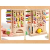 Jokomisiada Multifunctional wooden skill game – sticks and balls ZA6158