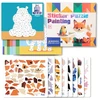 Jokomisiada Numerical mosaic - gluing by numbers ANIMALS 8 pictures ZA6629 A