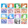 Jokomisiada Numerical mosaic - gluing by numbers ANIMALS 8 pictures ZA6629 A