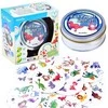 Jokomisiada Fast Finger Card Game - Find the Pair of DINOSAURS Round Cards ZA3292