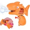 Jokomisiada Kišeninis vandens pistoletas Oranžinis „Shark“ vaikams ZA4964 PO