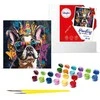 Ideyka Painting by numbers 40 x 40 cm KHO6706 Light bulldog AP0097