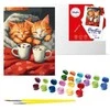 Norimpex Ideyka Tapybos pagal skaičius rinkinys 30x40cm KHO6588 Įsimylėjusios katės AP0093