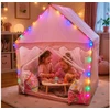 Jokomisiada Pastel Dream Playhouse for Girls – Play Tent 120×100×130cm ZA6156