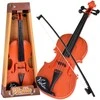 Jokomisiada Plastic violin with bow toy for children 42 cm IN0174 JA