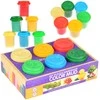 Jokomisiada Plastilinas Plastilino rinkinys iš 6 dalių spalvoto plastilino ZA5294