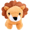Jokomisiada Plush Safari LION mascot - Series: mini animals from the Zoo ZA4415 C