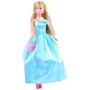 Jokomisiada Princess doll in a ball gown with earrings ZA3481NI