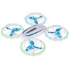 Jokomisiada Quadcopter Led Drone with remote control, impressive acrobatics, easy control RC0737