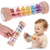 Jokomisiada RAIN SHOWER rattle - wooden tube with balls - NOISE sound ZA6572
