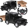 Jokomisiada Rastar remote-controlled car Land Rover Defender 1:14 remote control with lights RC0712