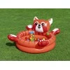 Bestway Suchy basen raudona PANDA su kulkami 107x94cm + 50 kulek 52702