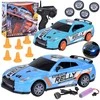 Jokomisiada Nuotoliniu būdu valdomas drifto automobilis AUTO drift nuotolinio valdymo pultas RC cones RC697