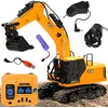 Jokomisiada Remote controlled excavator licensed by JCB + 3 attachments RC0790