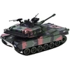 Jokomisiada Remote-Controlled RC Abrams M1A1 Tank Smoke Sound Lights 45 cm RC0770