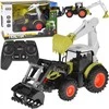 Jokomisiada Remote-controlled tractor Backhoe loader bulldozer with remote control RC0718