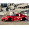 Jokomisiada Robotech Metal Car: Miriya Sterling &amp; 2020 Toyota Supra 1:24 ZA6184