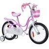 RoyalBaby Bicycle 16" Little Swan retro vaikiški krepšelio šoniniai ratai RB16-18
