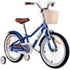RoyalBaby Lovely City dviratis su krepšeliu vaikams Eurocle 18" RB18B-38
