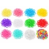 Jokomisiada Rubber Band Bracelet Making Kit 1800 Pieces Loom Beads Letter Beads ZA6386